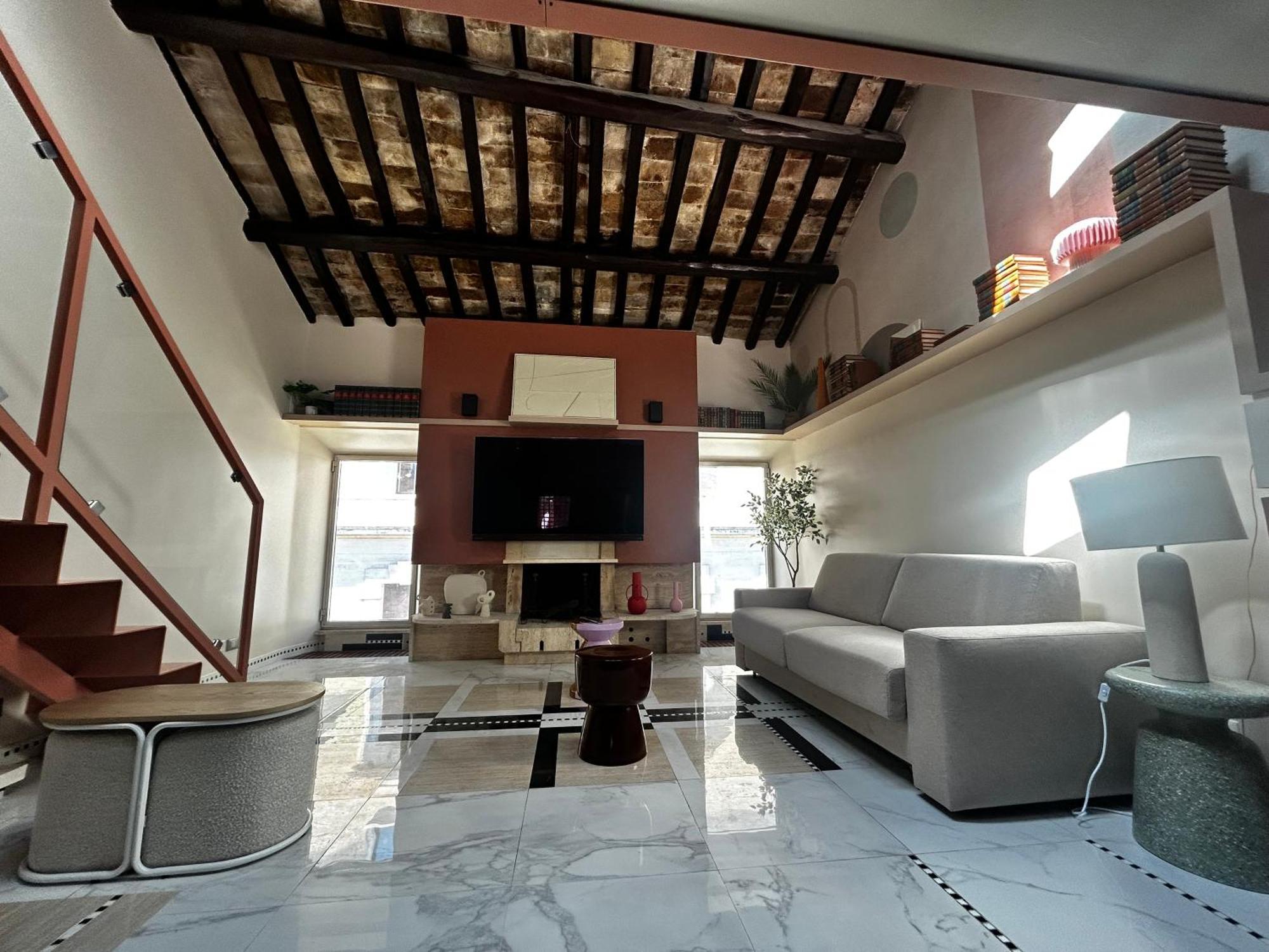 Altiora - Luxury Loft In Trastevere, Apartment Rom