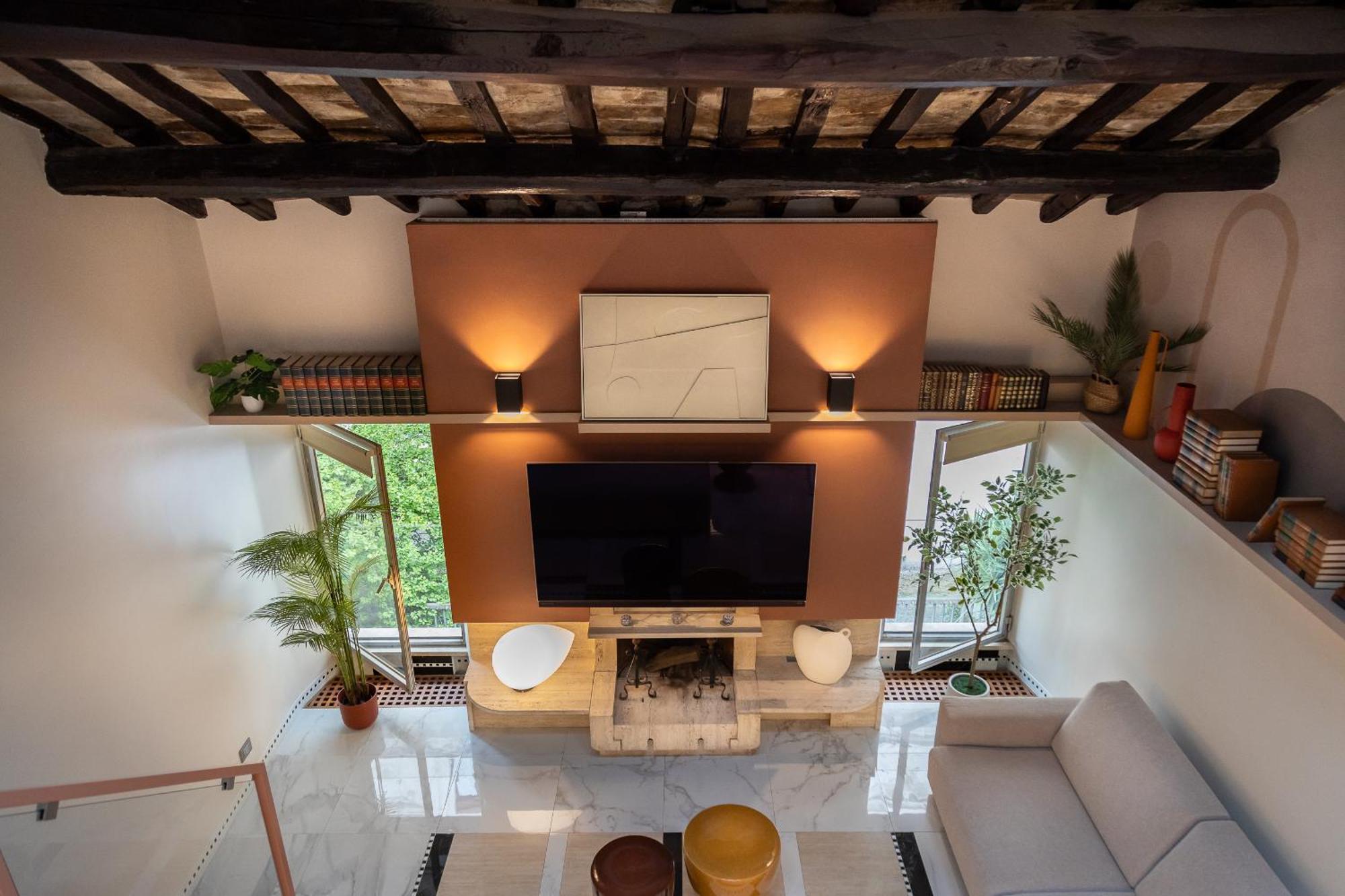 Altiora - Luxury Loft In Trastevere, Apartment Rom